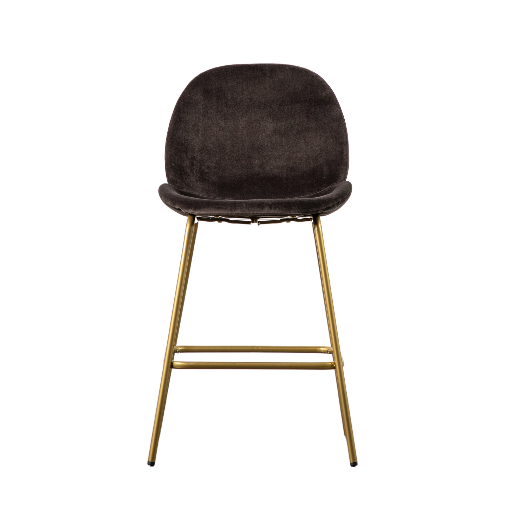 Flanagan Stool (2pk) Chocolate Brown