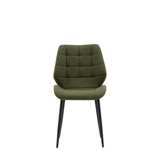 Manford Dining Chair (2pk) Bottle Green