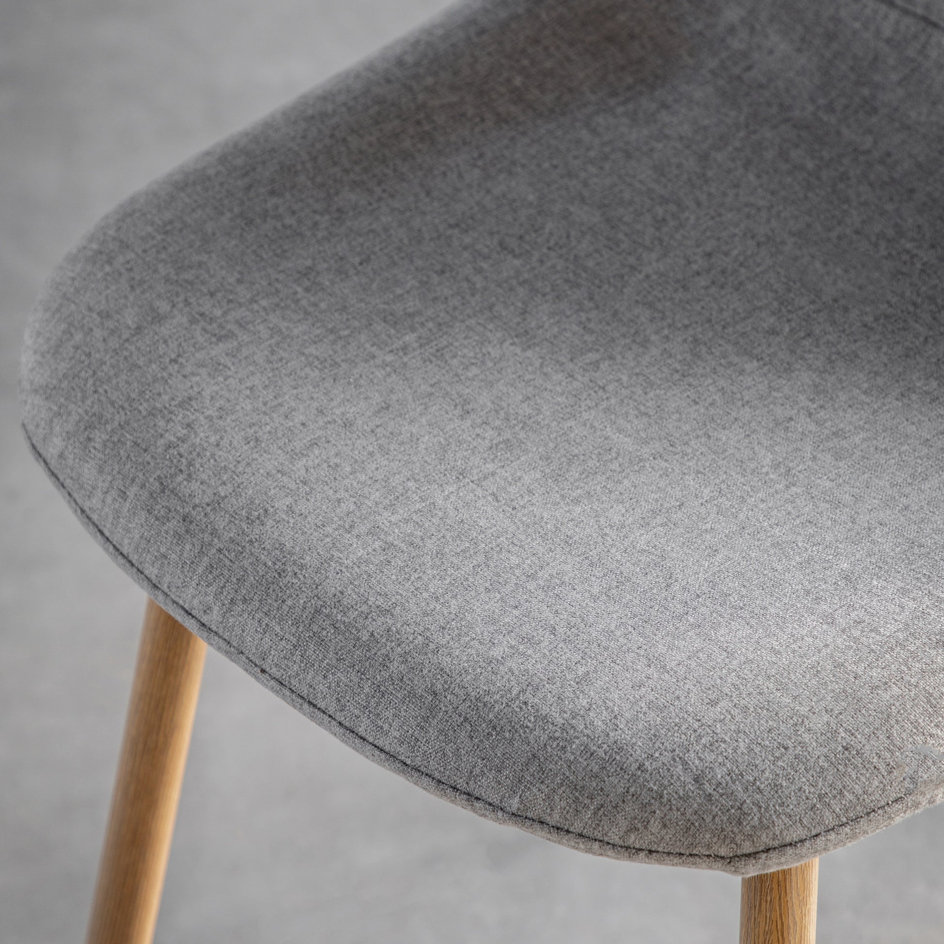 Millican Dining Chair (2pk) Light Grey / Oak