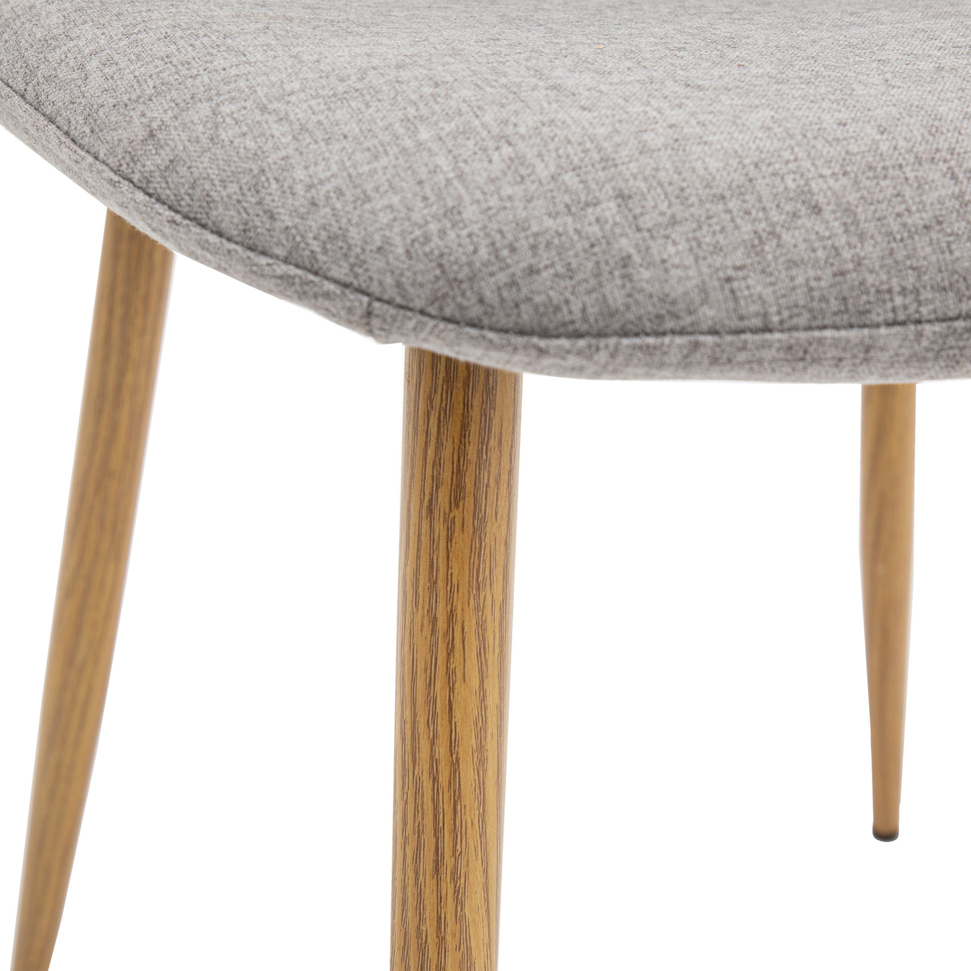 Millican Dining Chair (2pk) Light Grey / Oak