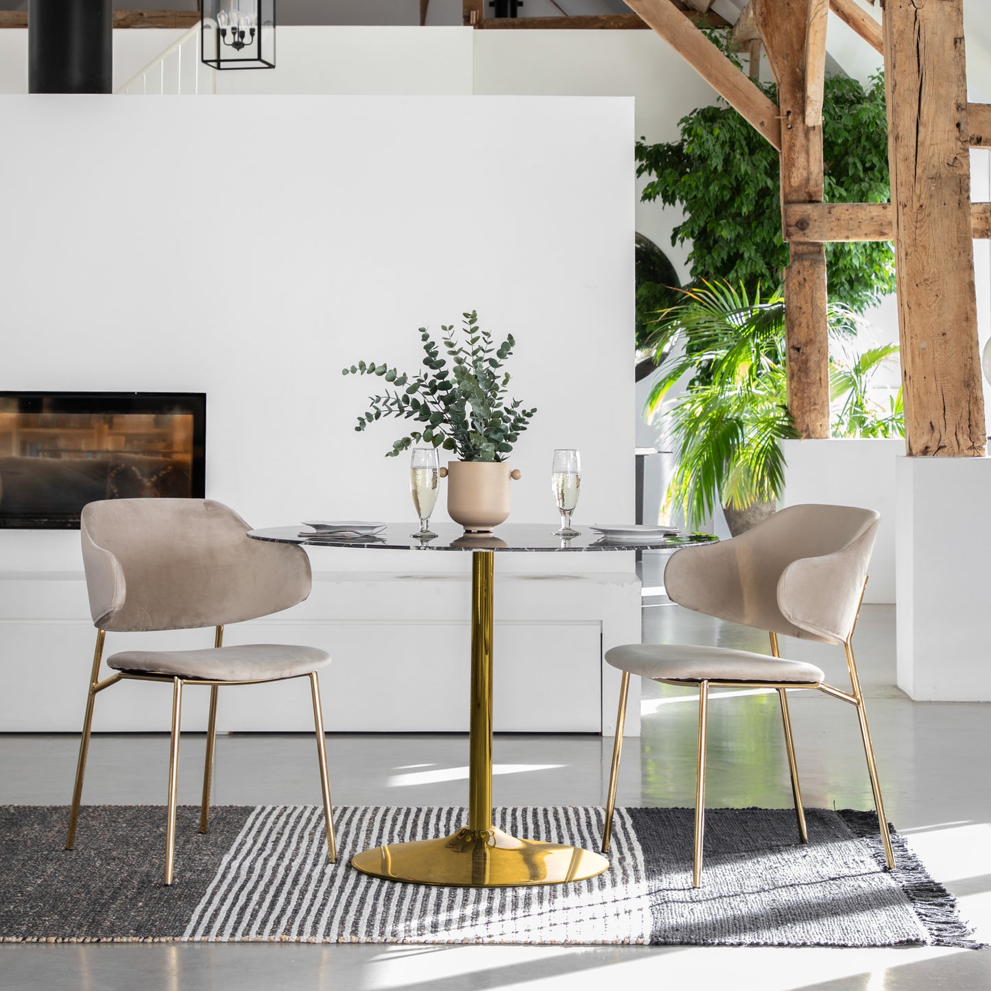 Fielding Dining Table Black