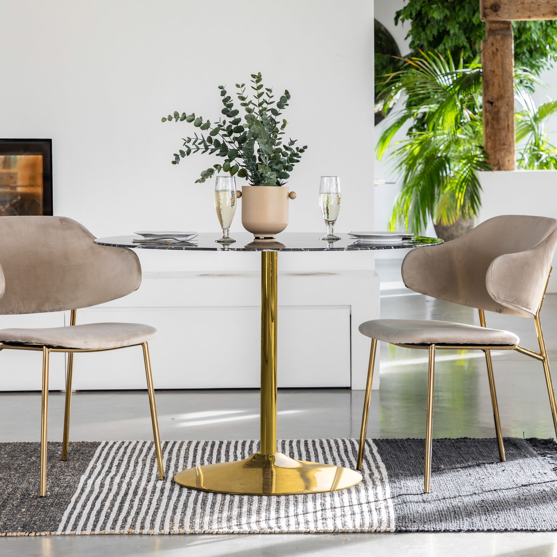 Fielding Dining Table Black