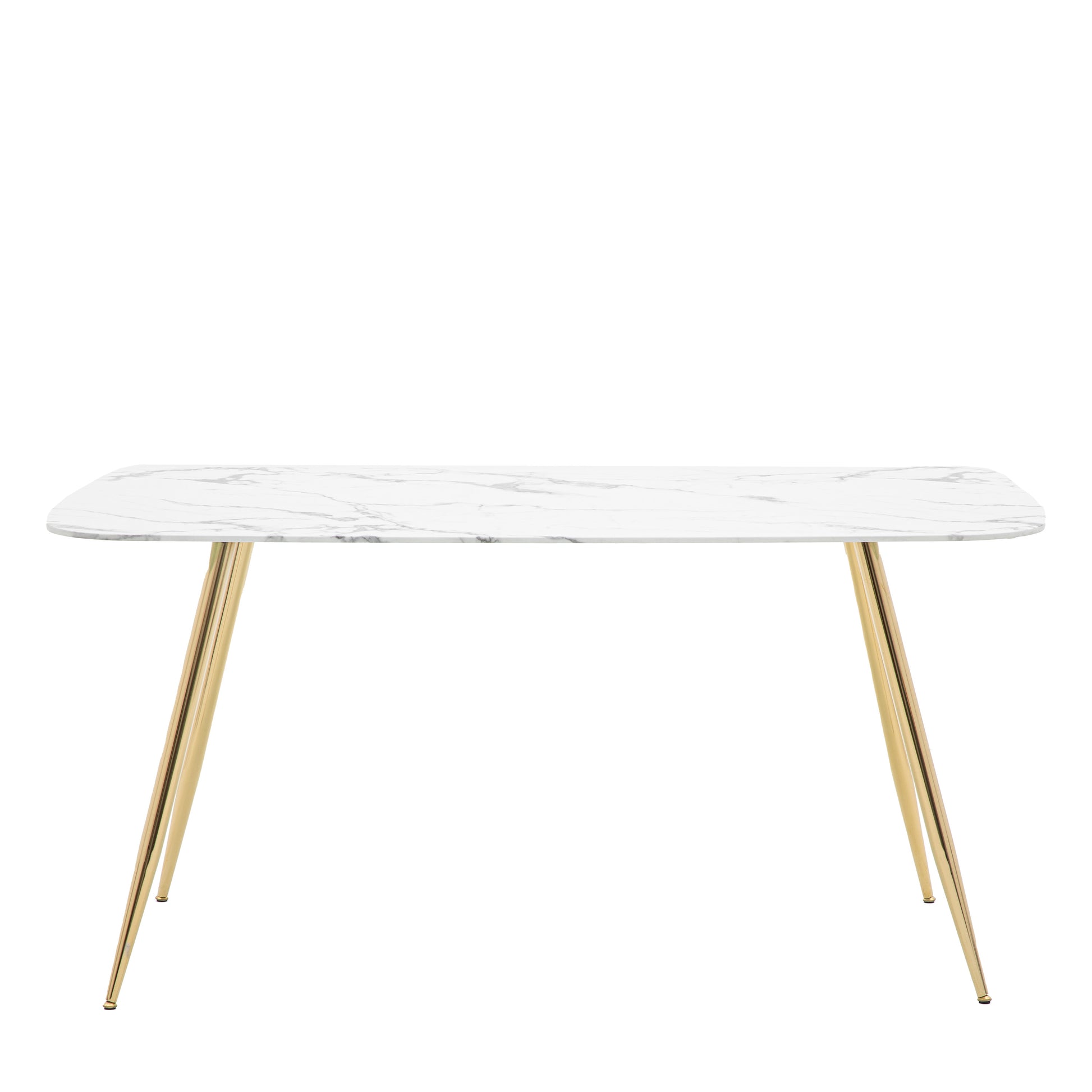 Evans Dining Table White Effect
