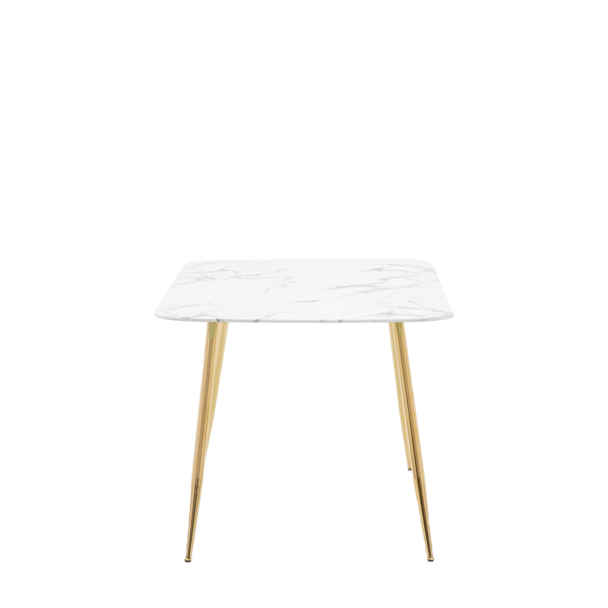 Evans Dining Table White Effect