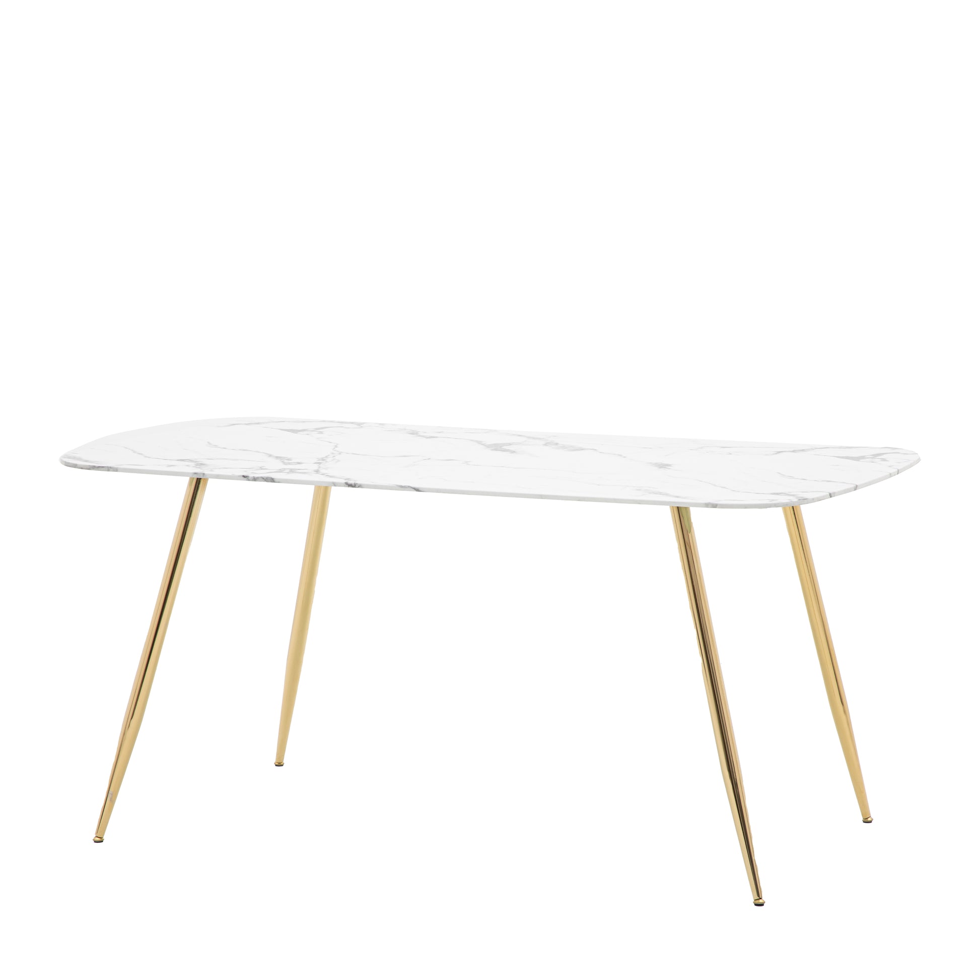 Evans Dining Table White Effect