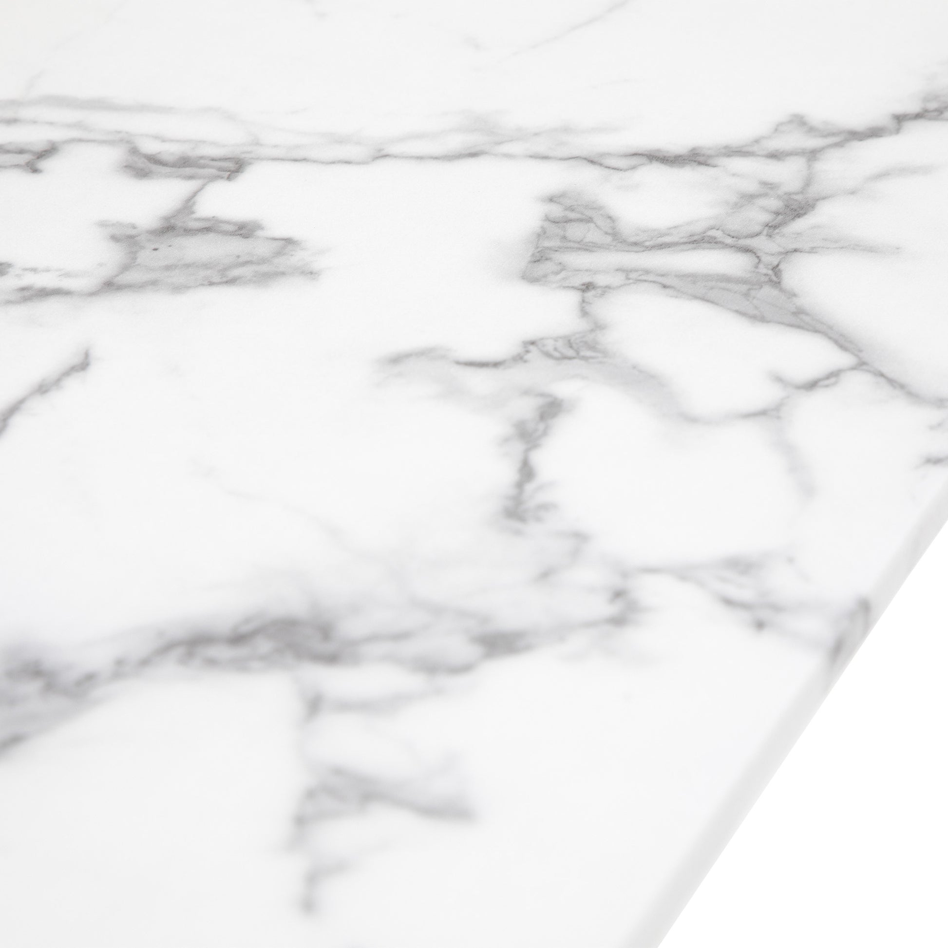 Evans Dining Table White Effect