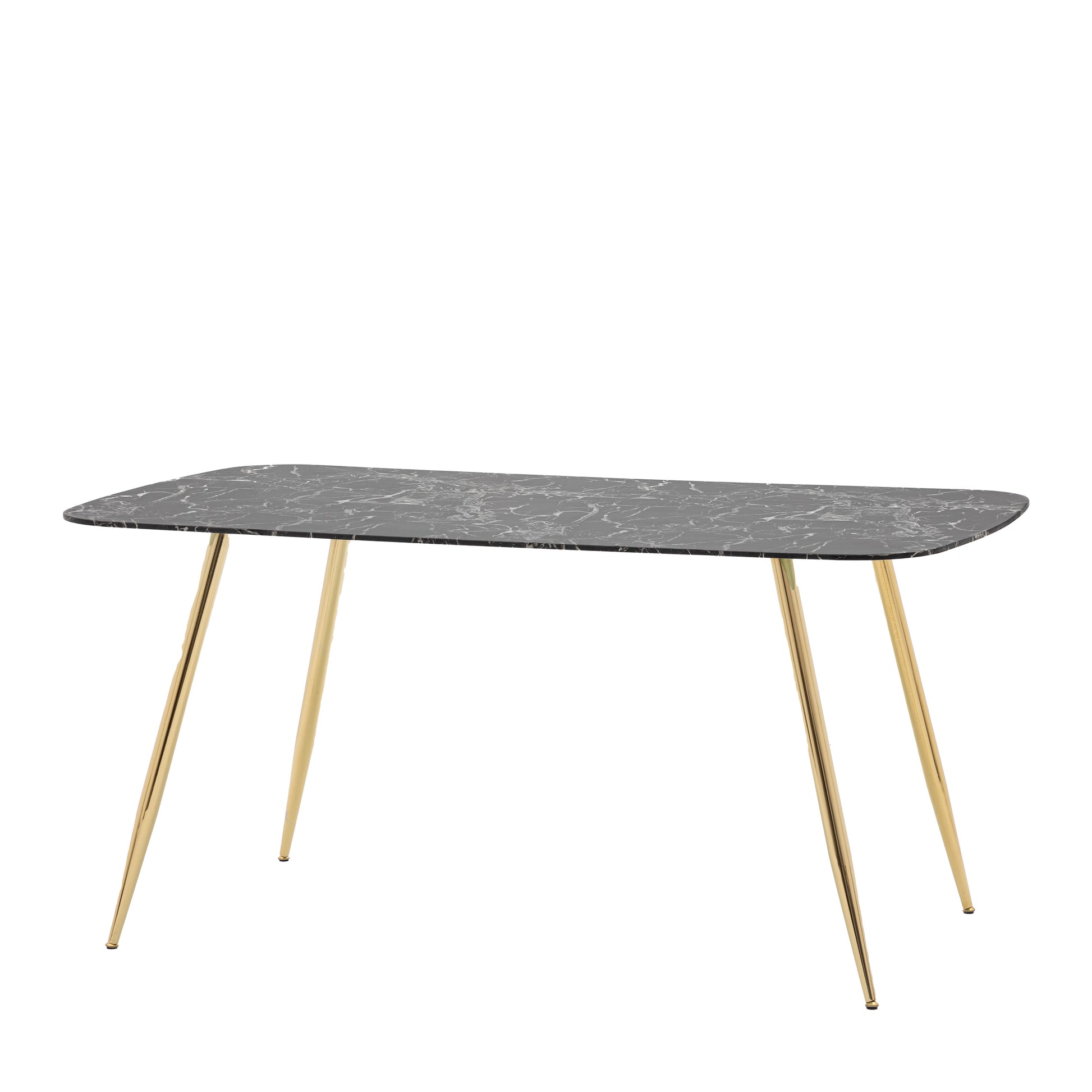 Evans Dining Table Black Effect