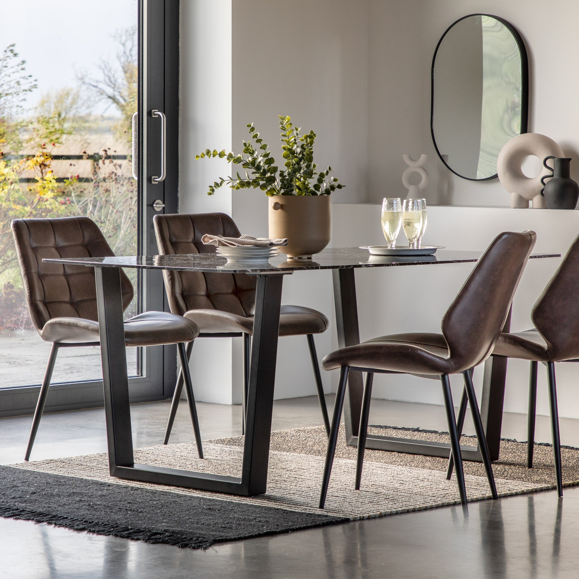 Davidson Dining Table Black