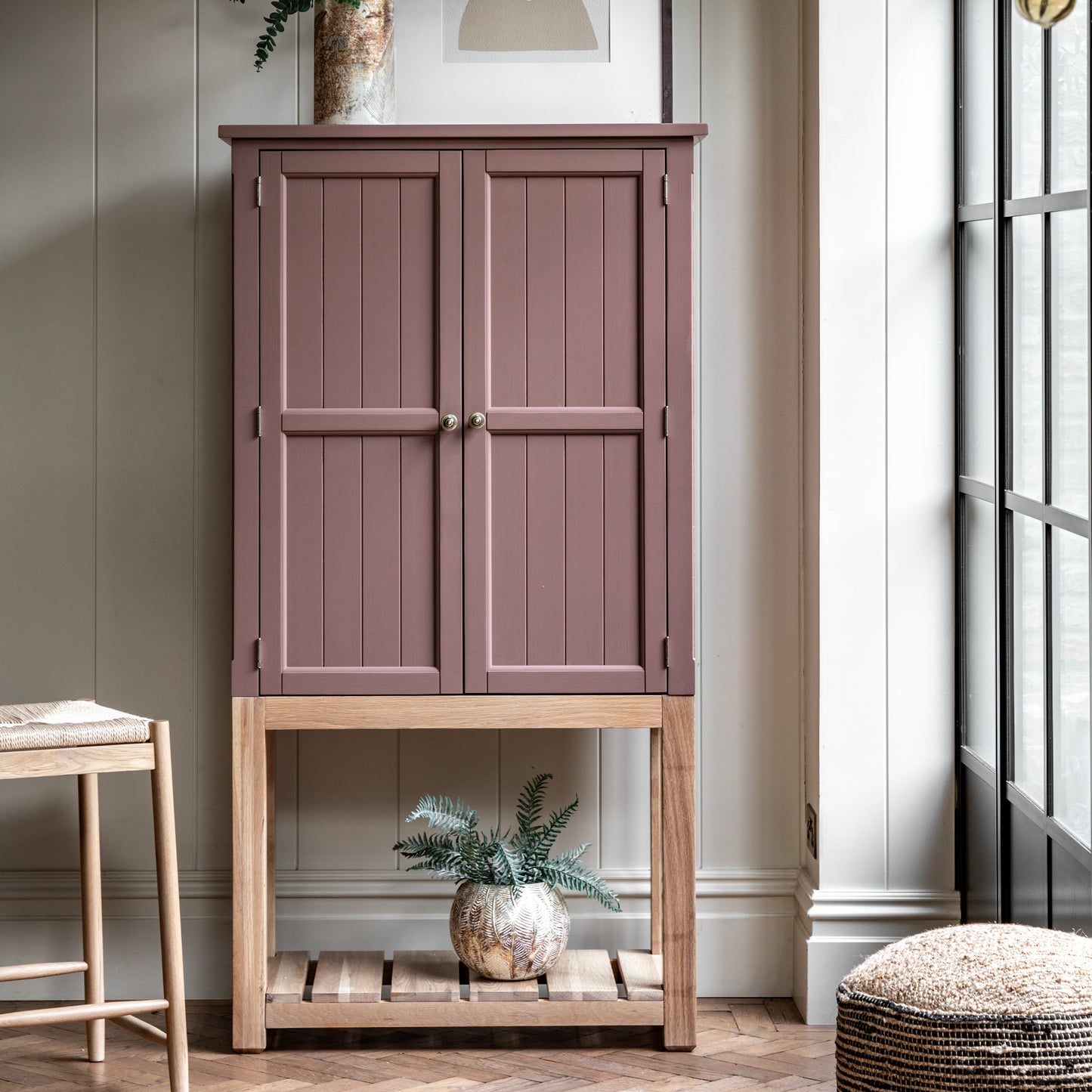 Eton 2 Door Cupboard Clay
