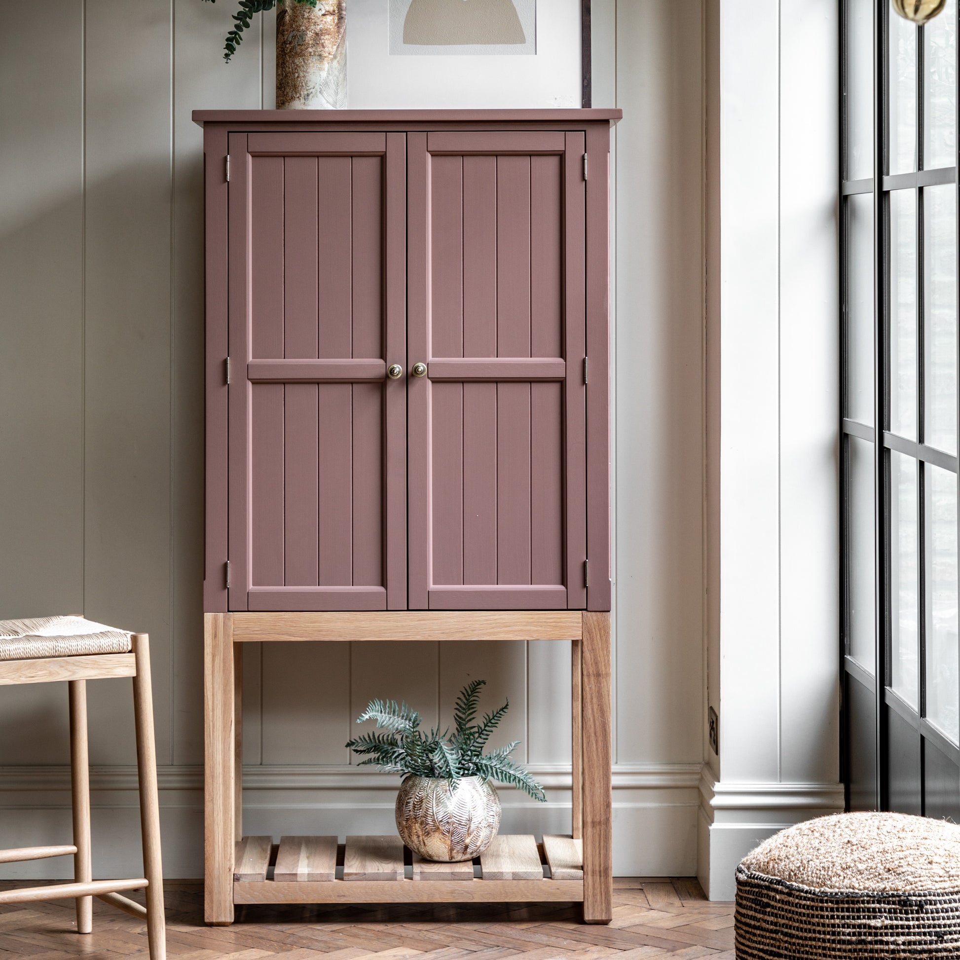 Eton 2 Door Cupboard Clay
