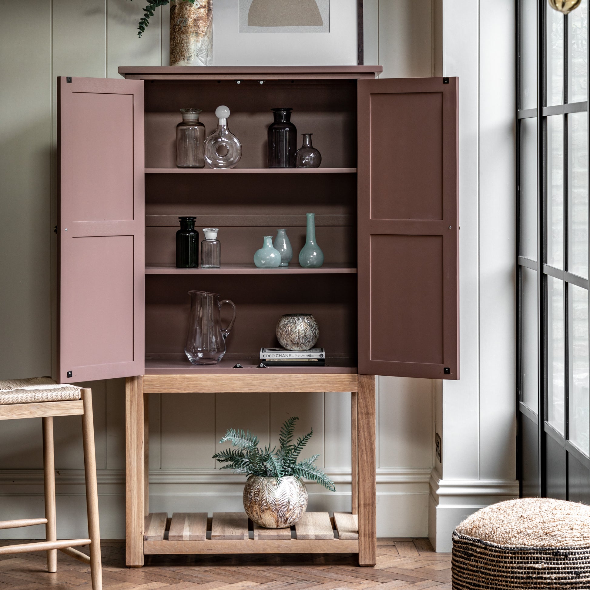Eton 2 Door Cupboard Clay