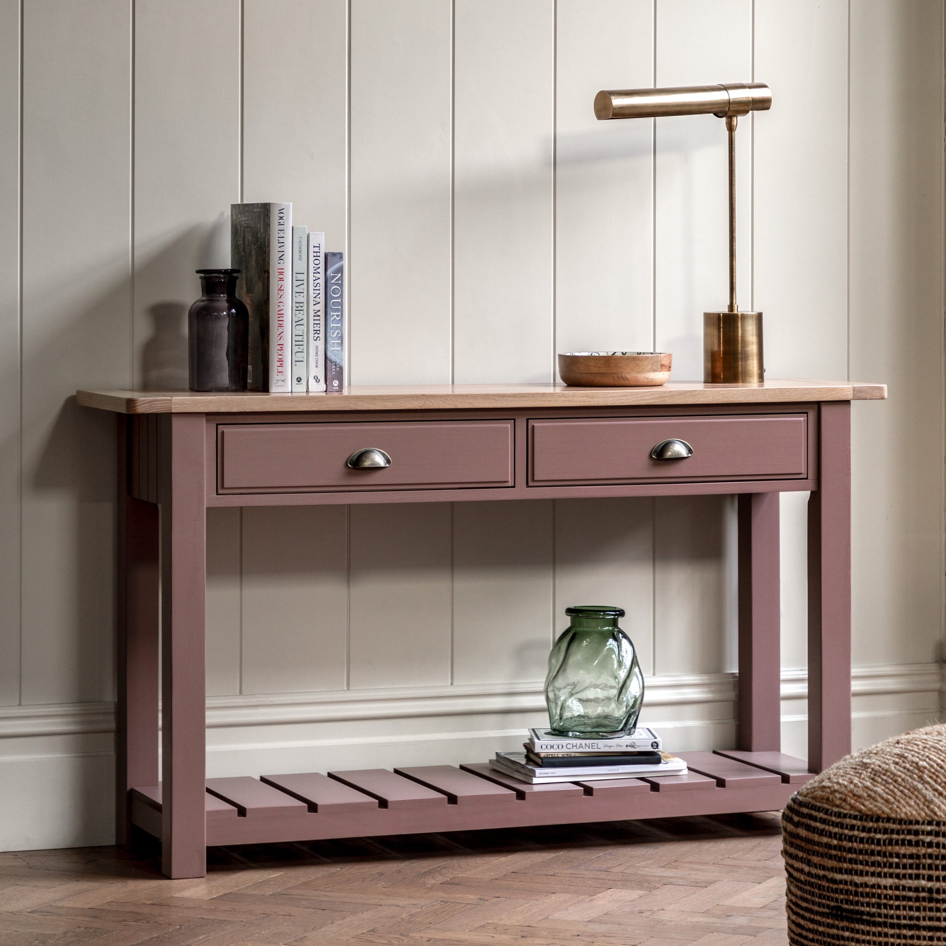 Eton 2 Drawer Console Clay