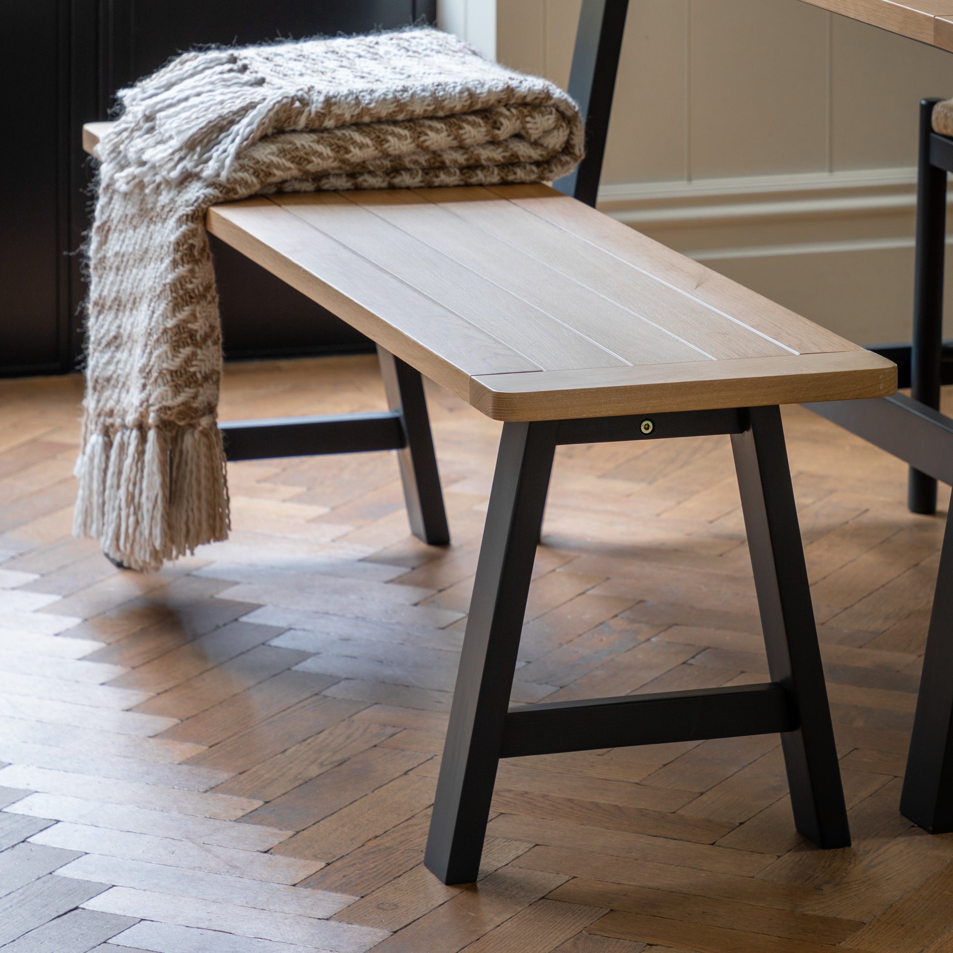 Eton Trestle Bench Meteor