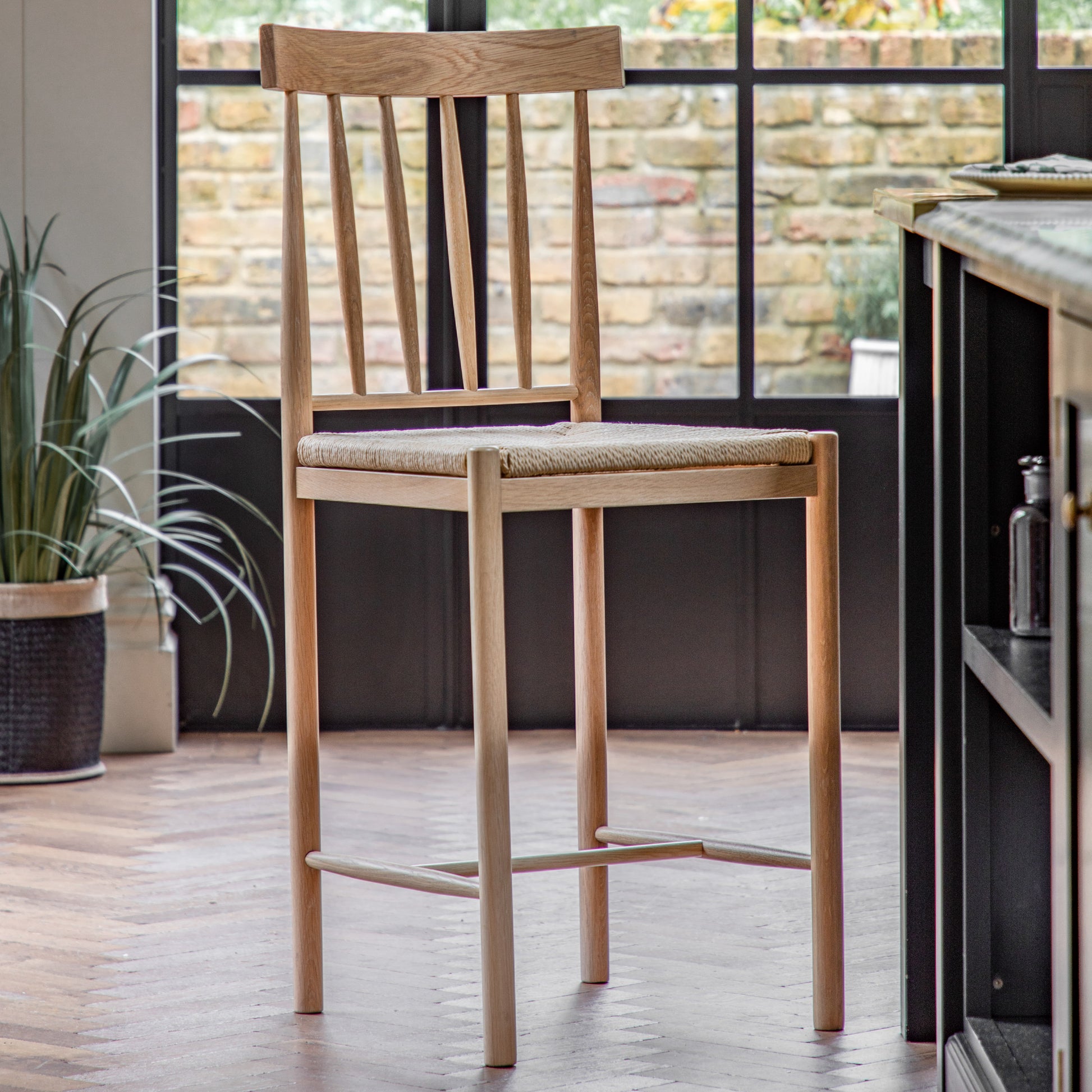 Eton Bar Stool (2pk) Natural