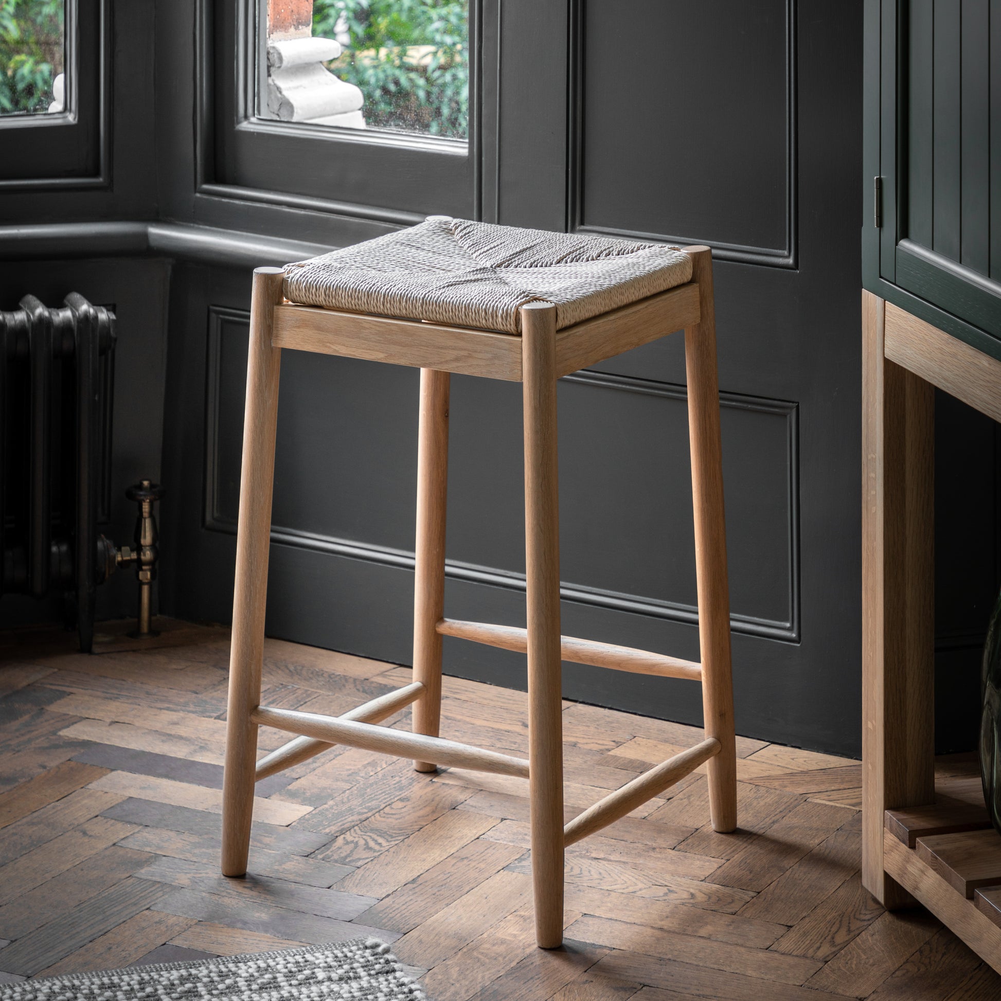 Eton Rope Stool Natural
