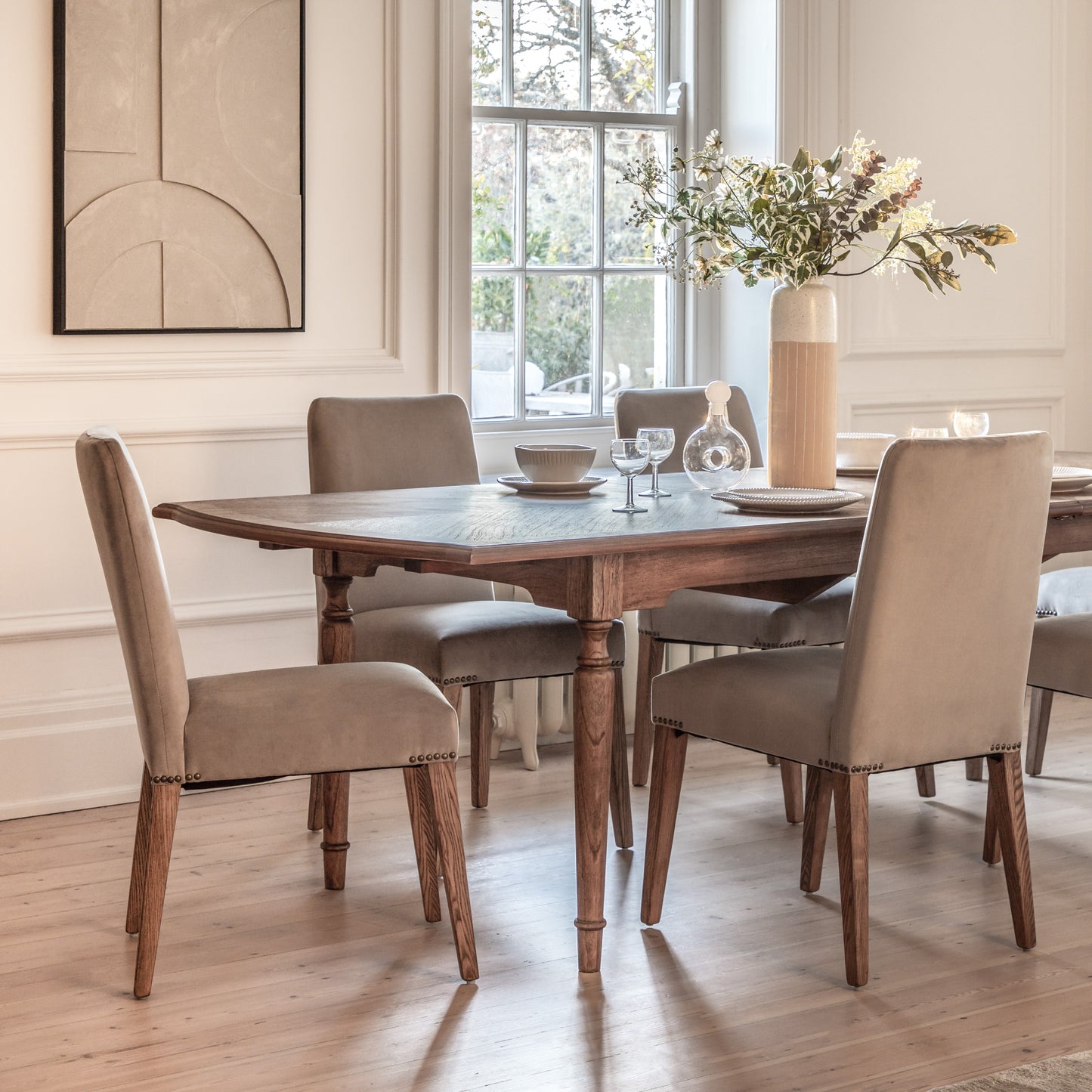 Highgrove Chair Dove Velvet
