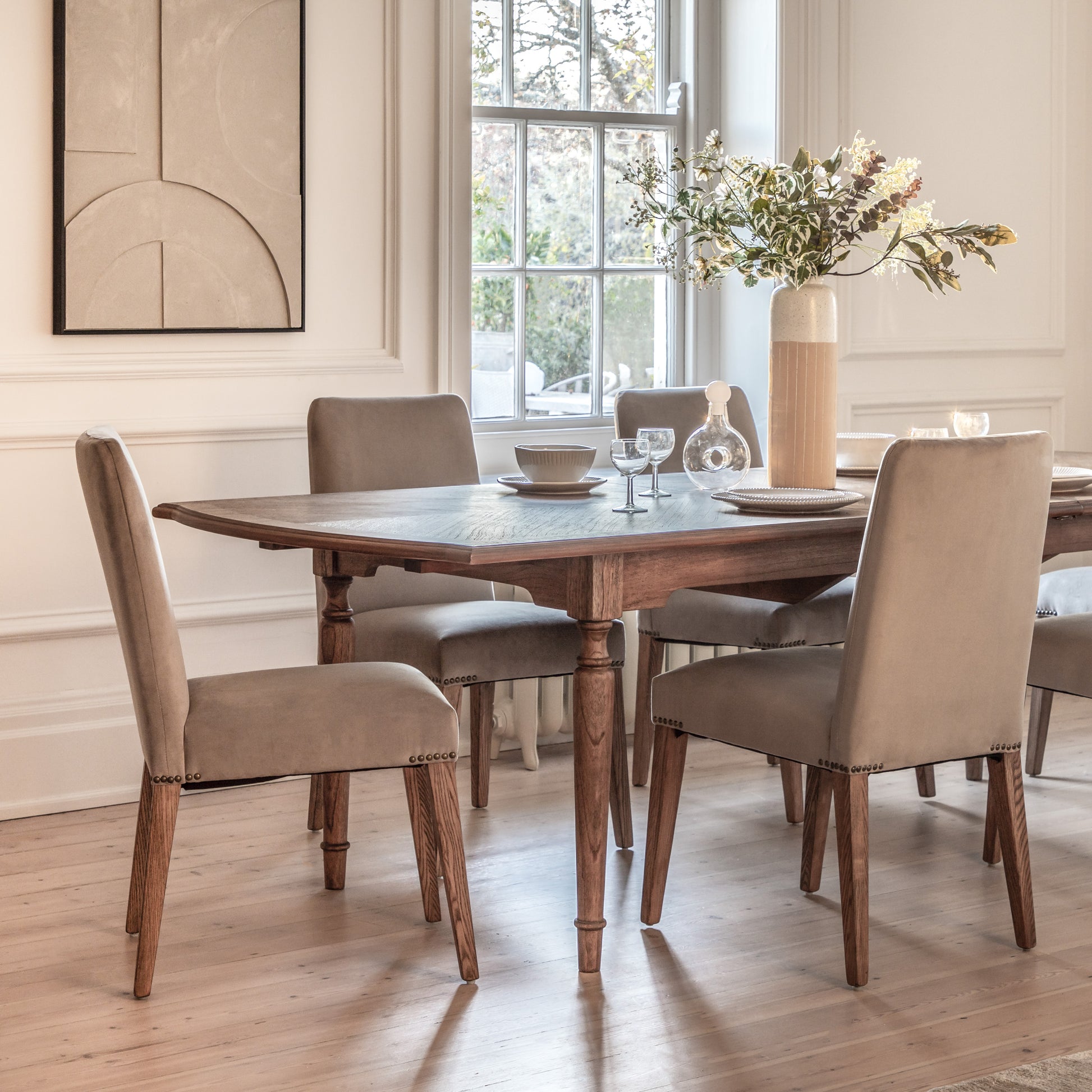 Highgrove Chair Dove Velvet