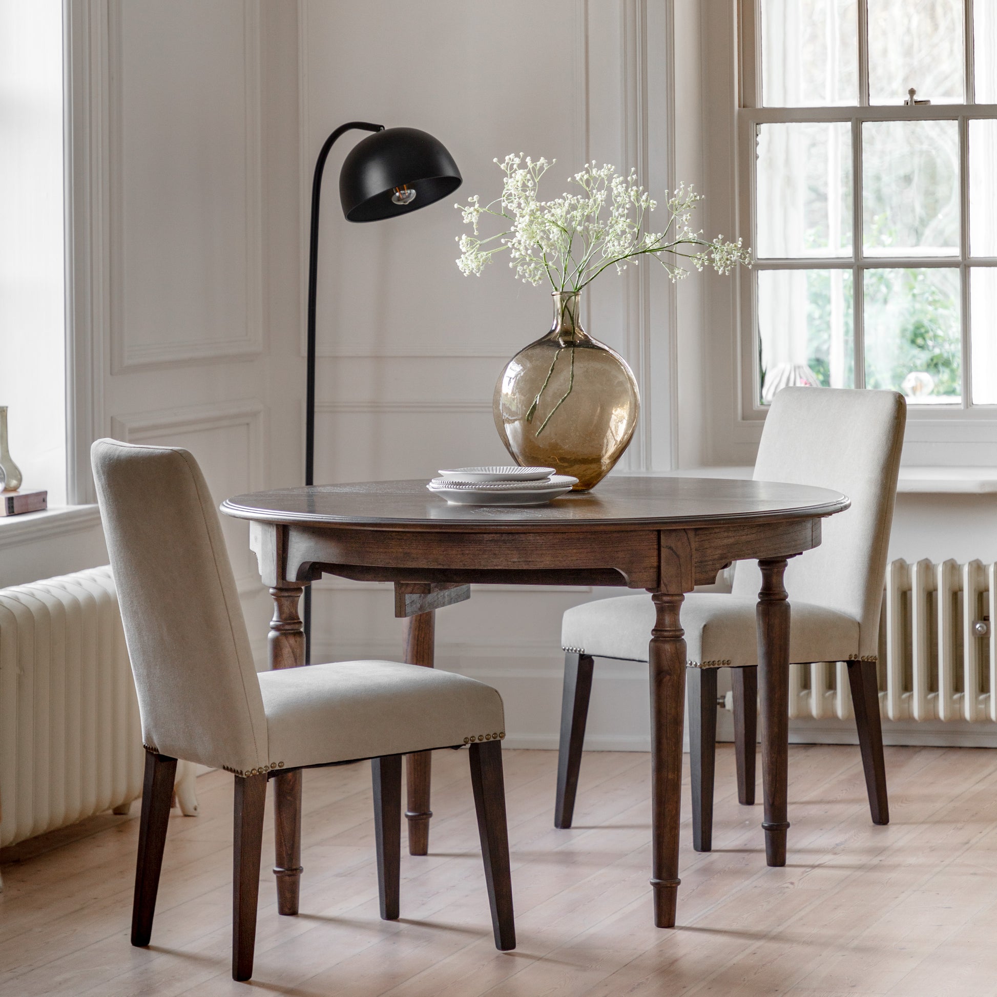Madison Chair Cement Linen