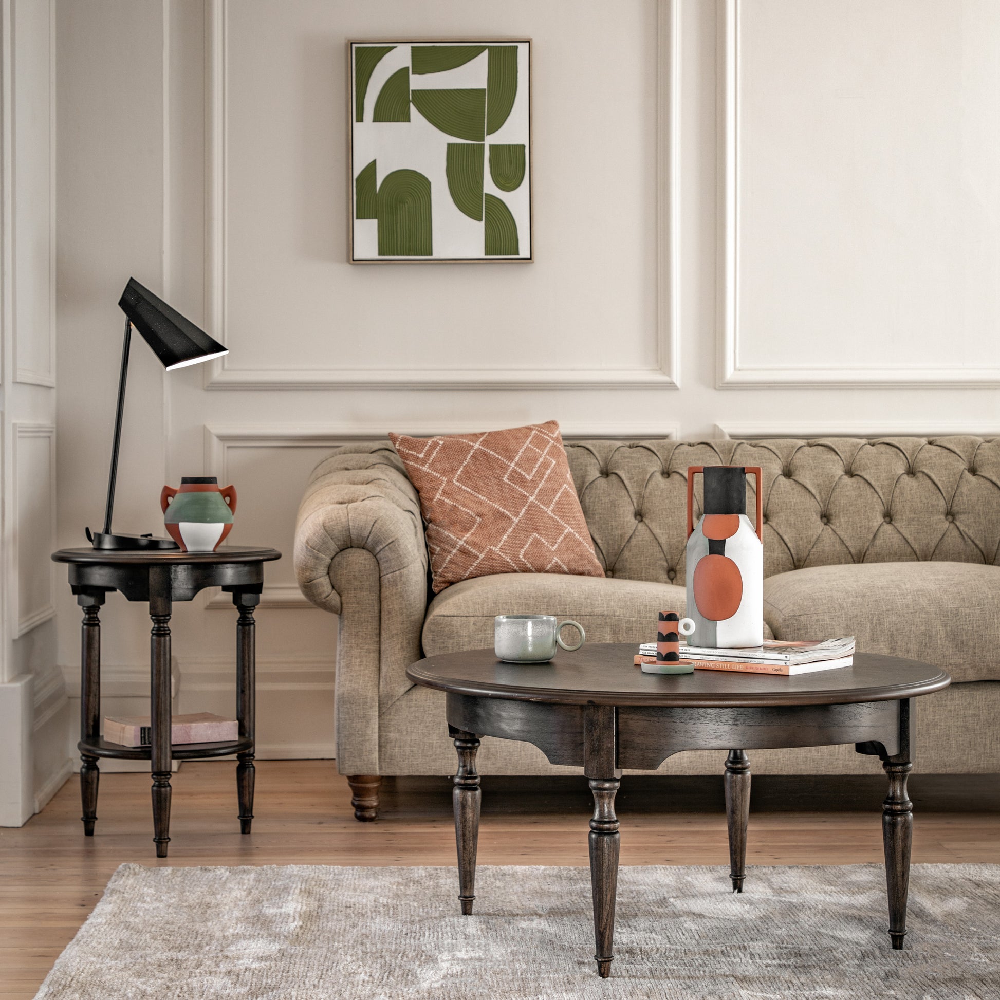 Madison Coffee Table Dark Wood