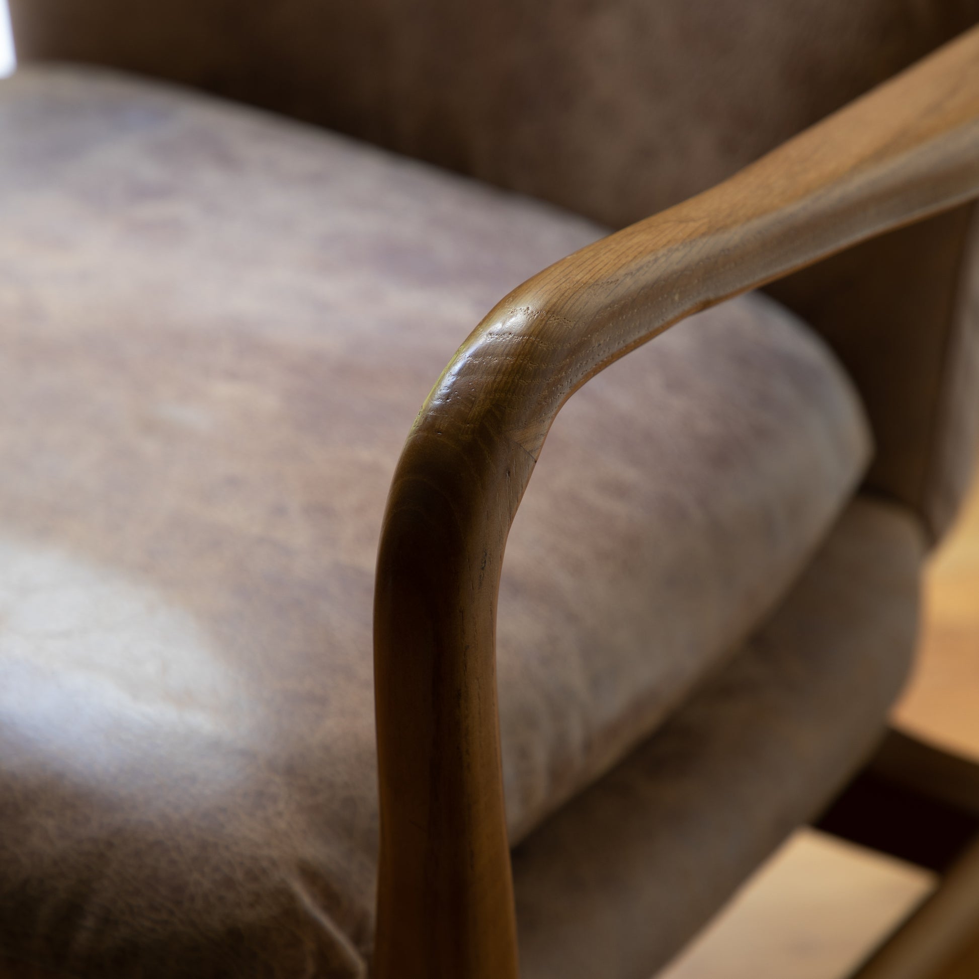 Jensen Armchair Brown Leather