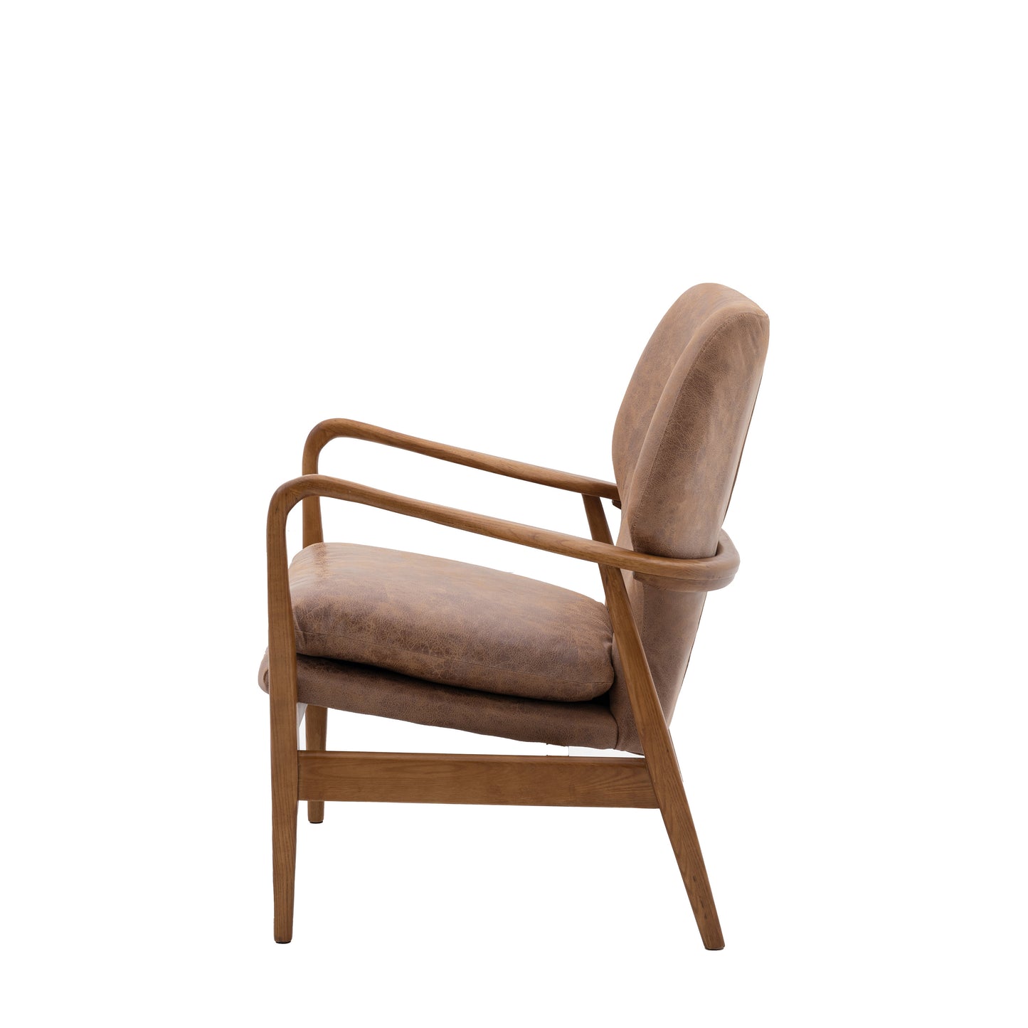 Jensen Armchair Brown Leather