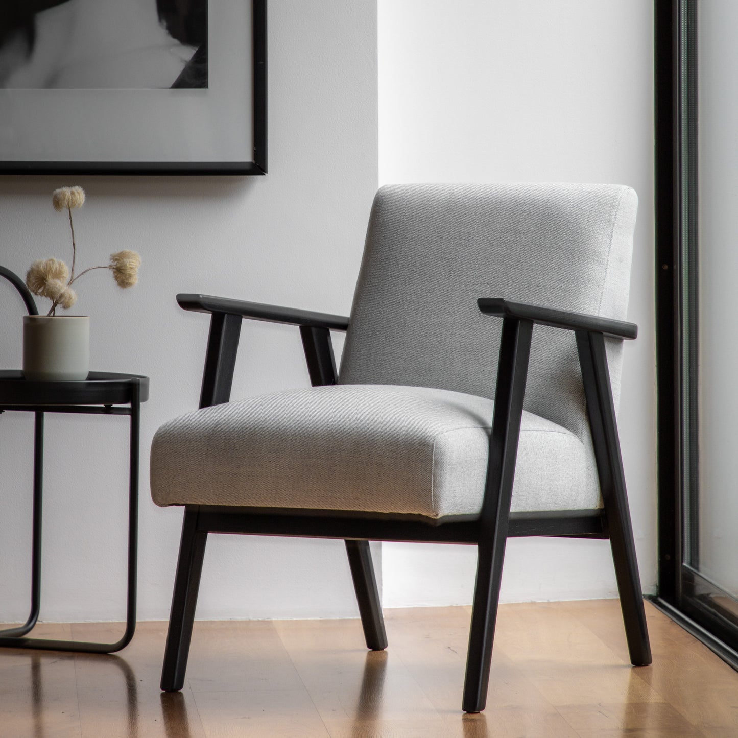 Neyland Armchair Mottled Stone