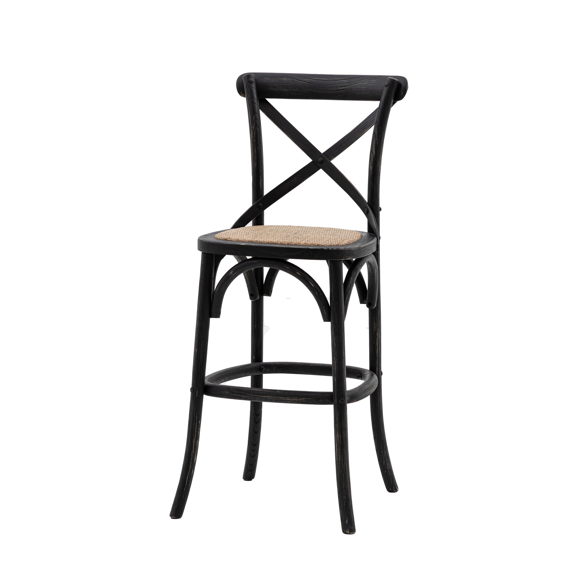Cafe Stool (2pk) Black