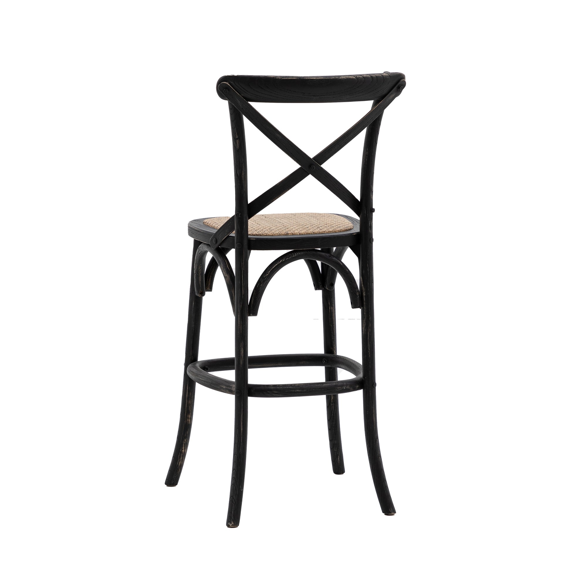 Cafe Stool (2pk) Black