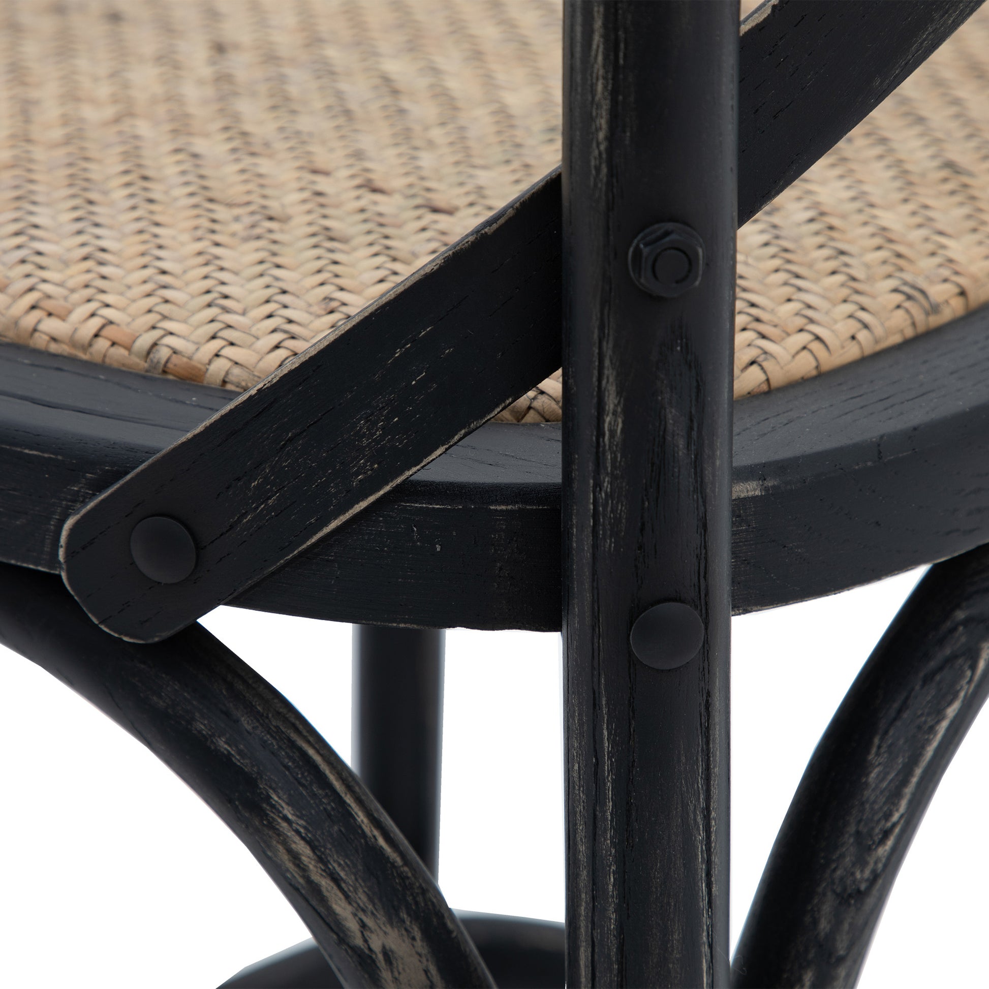 Cafe Stool (2pk) Black