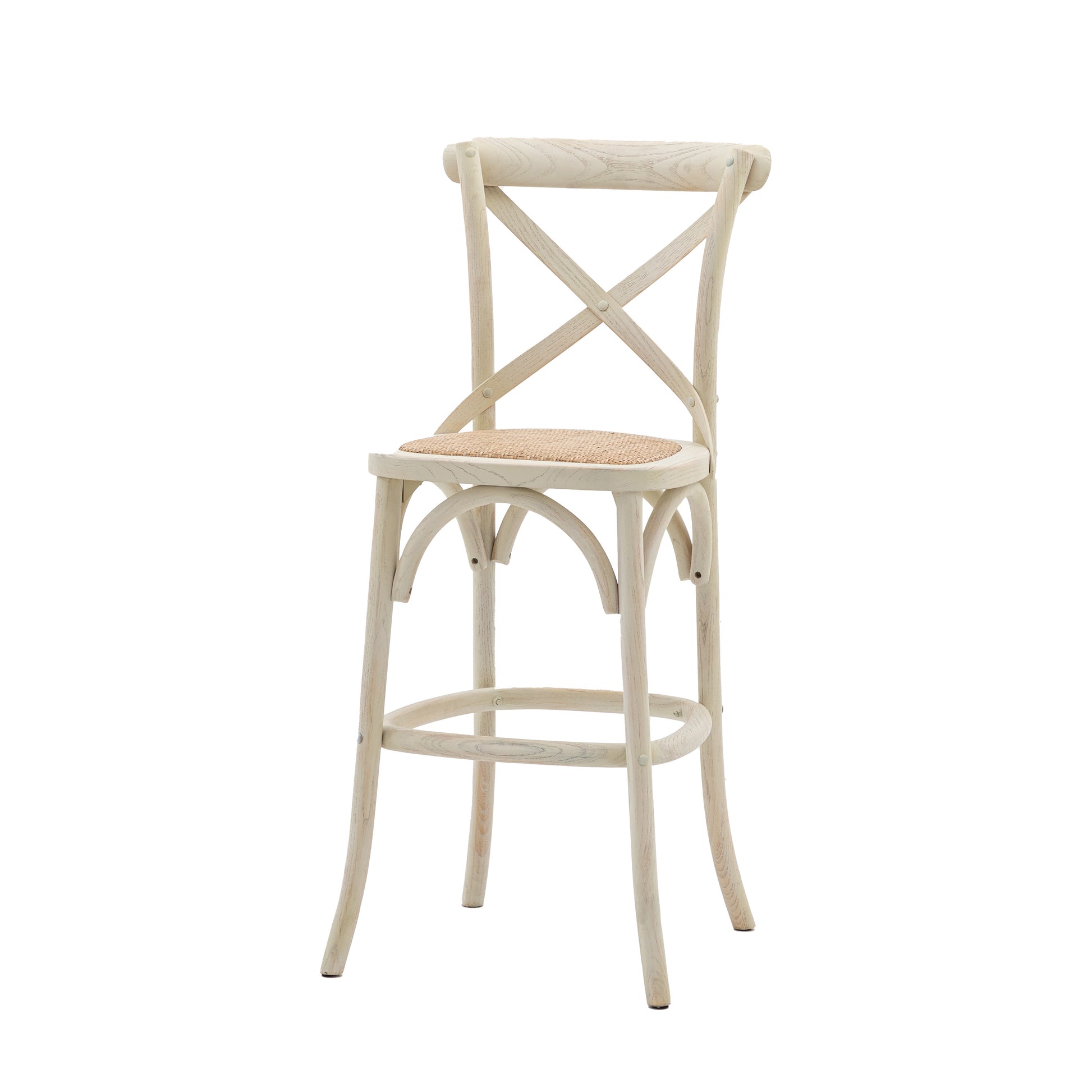 Cafe Stool (2pk) White
