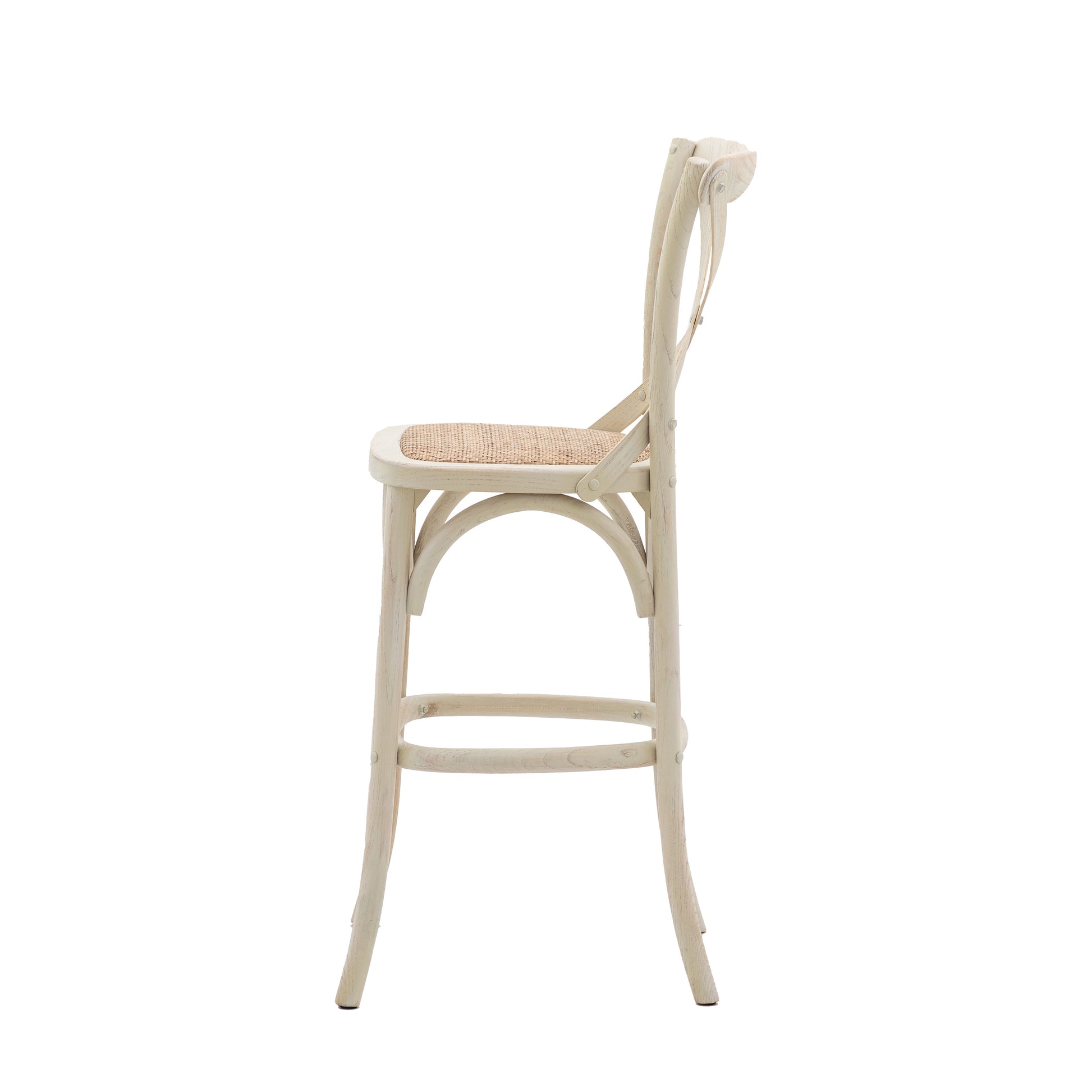 Cafe Stool (2pk) White