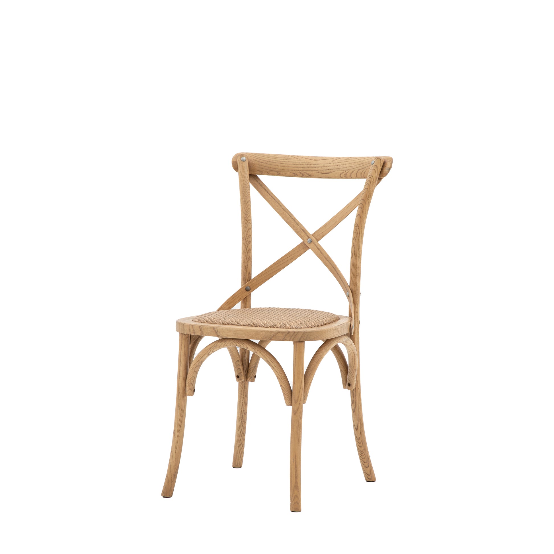 Cafe Chair Rattan (2pk) Natural