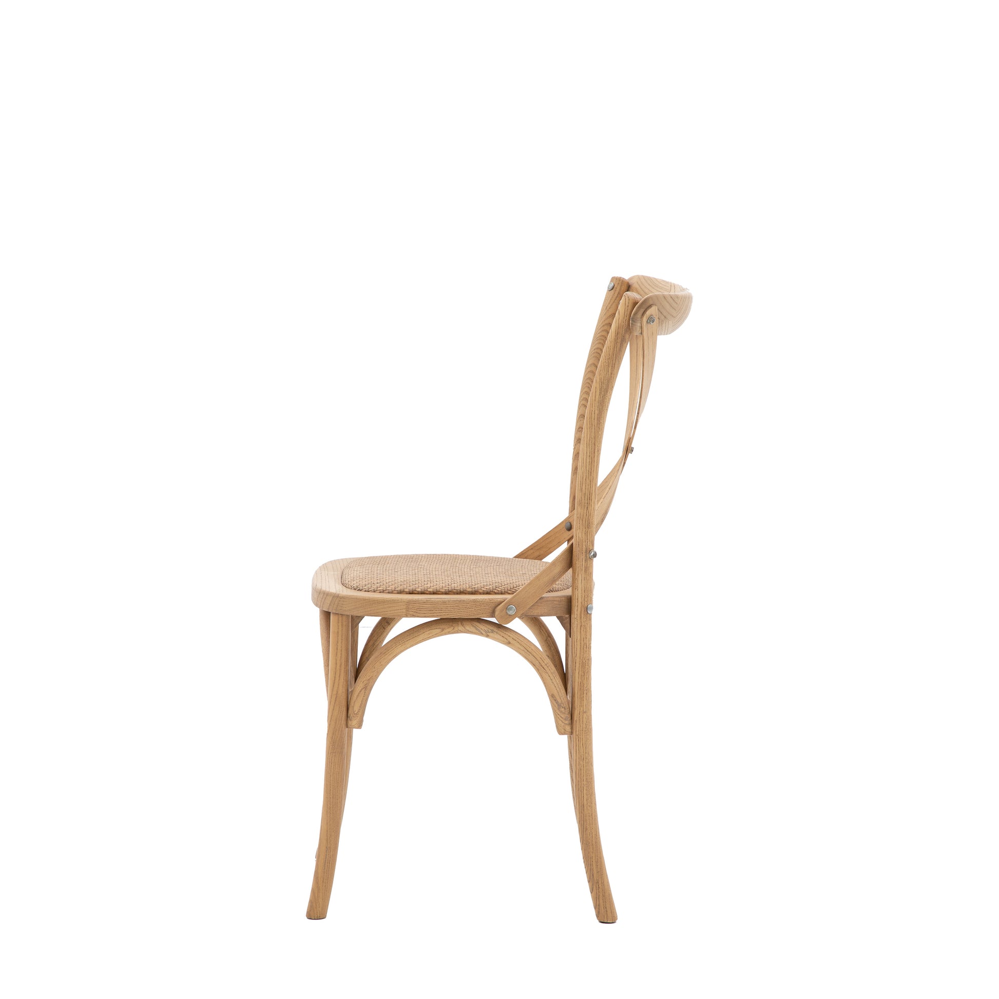 Cafe Chair Rattan (2pk) Natural