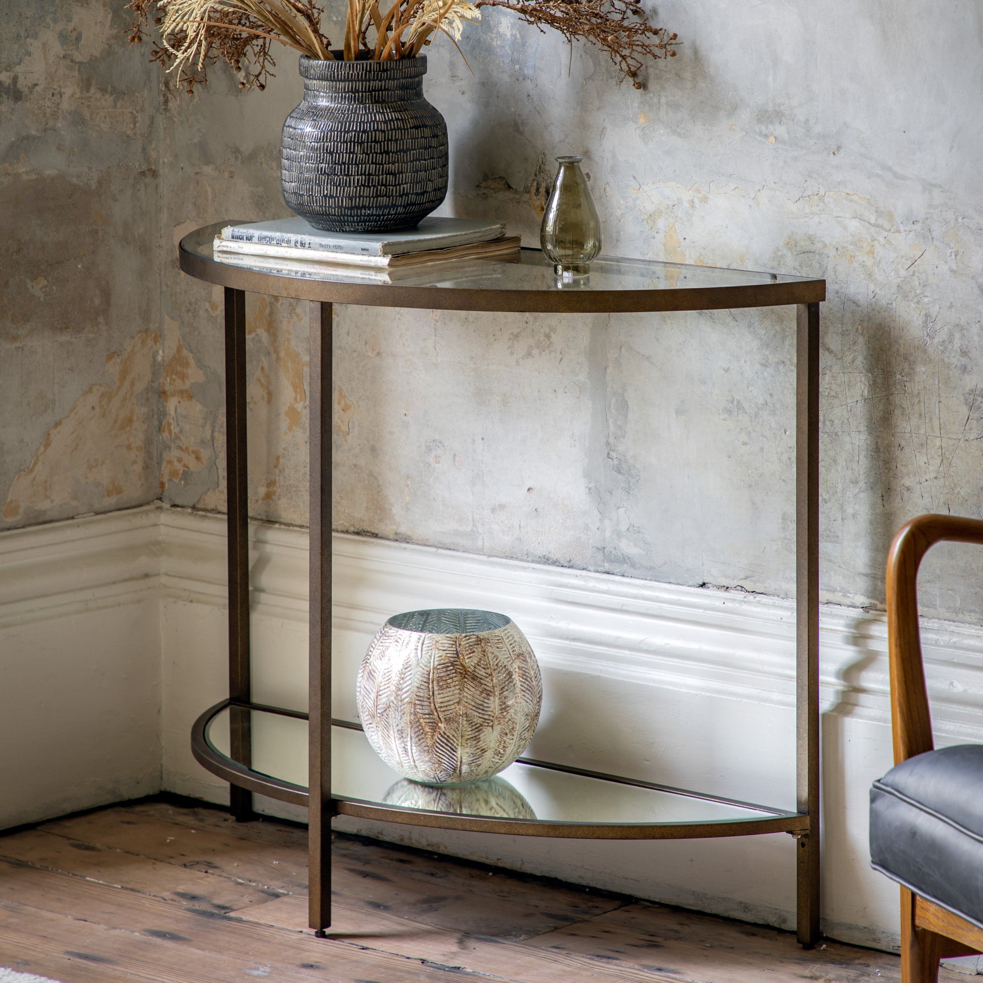 Hudson Console Table Bronze