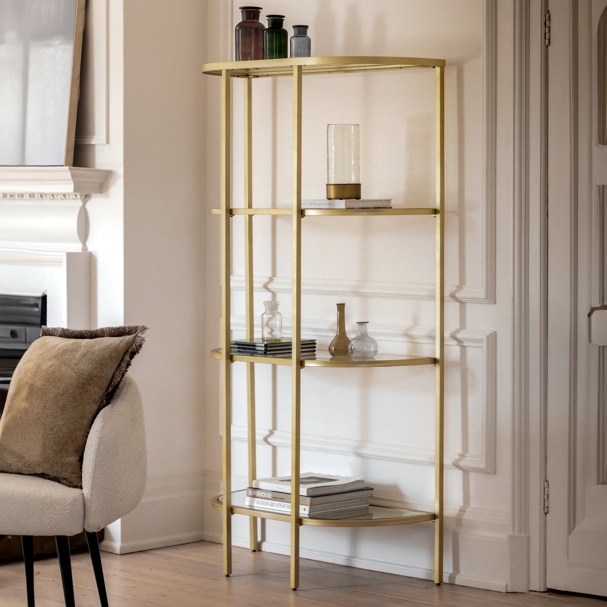Hudson Display Unit Champagne
